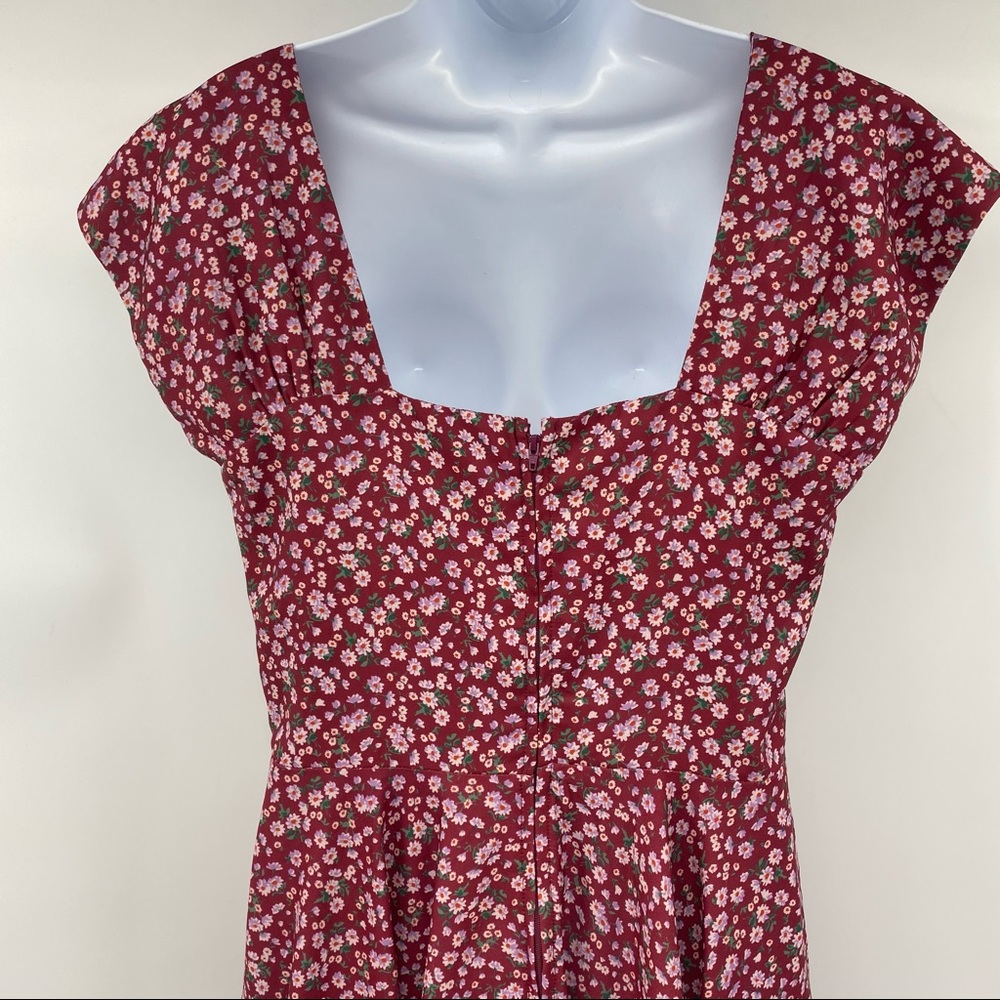 Unique Vintage x Timeless London | Dainty Floral Aaliyah Swing Dress | US 10 - Picture 12 of 16
